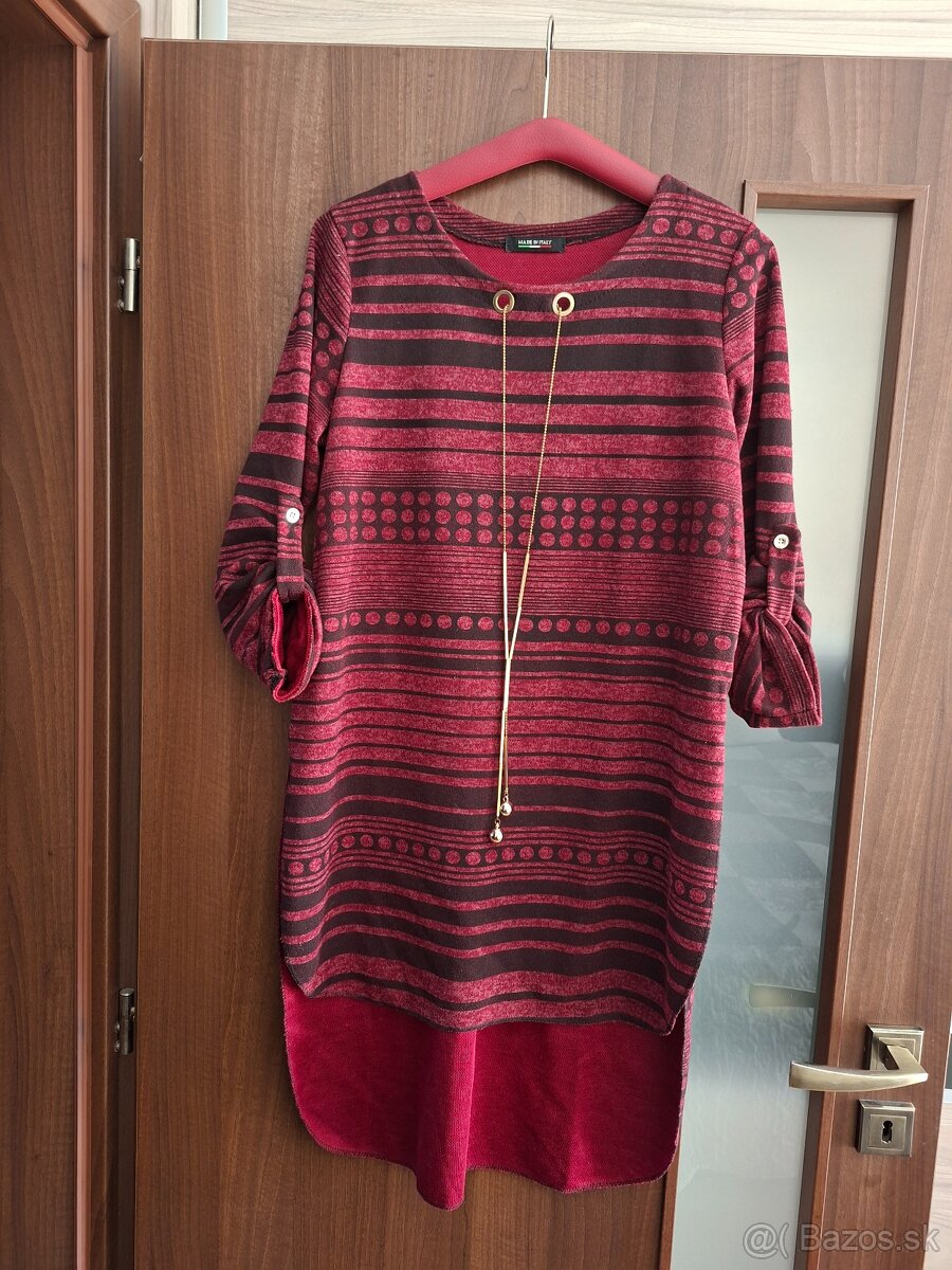 Predĺžený pulover + svetrík - 2