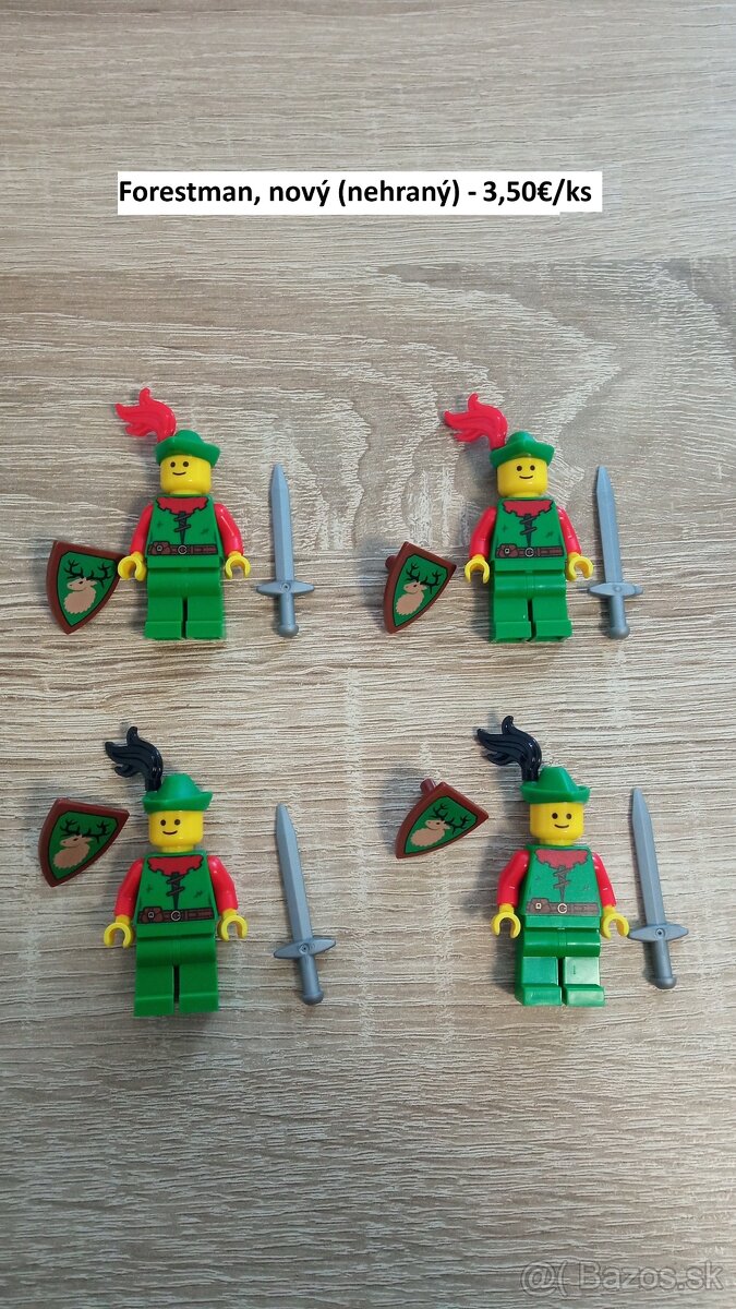 Predám nové Lego dieliky, castle figúrky, zvieratá - 2