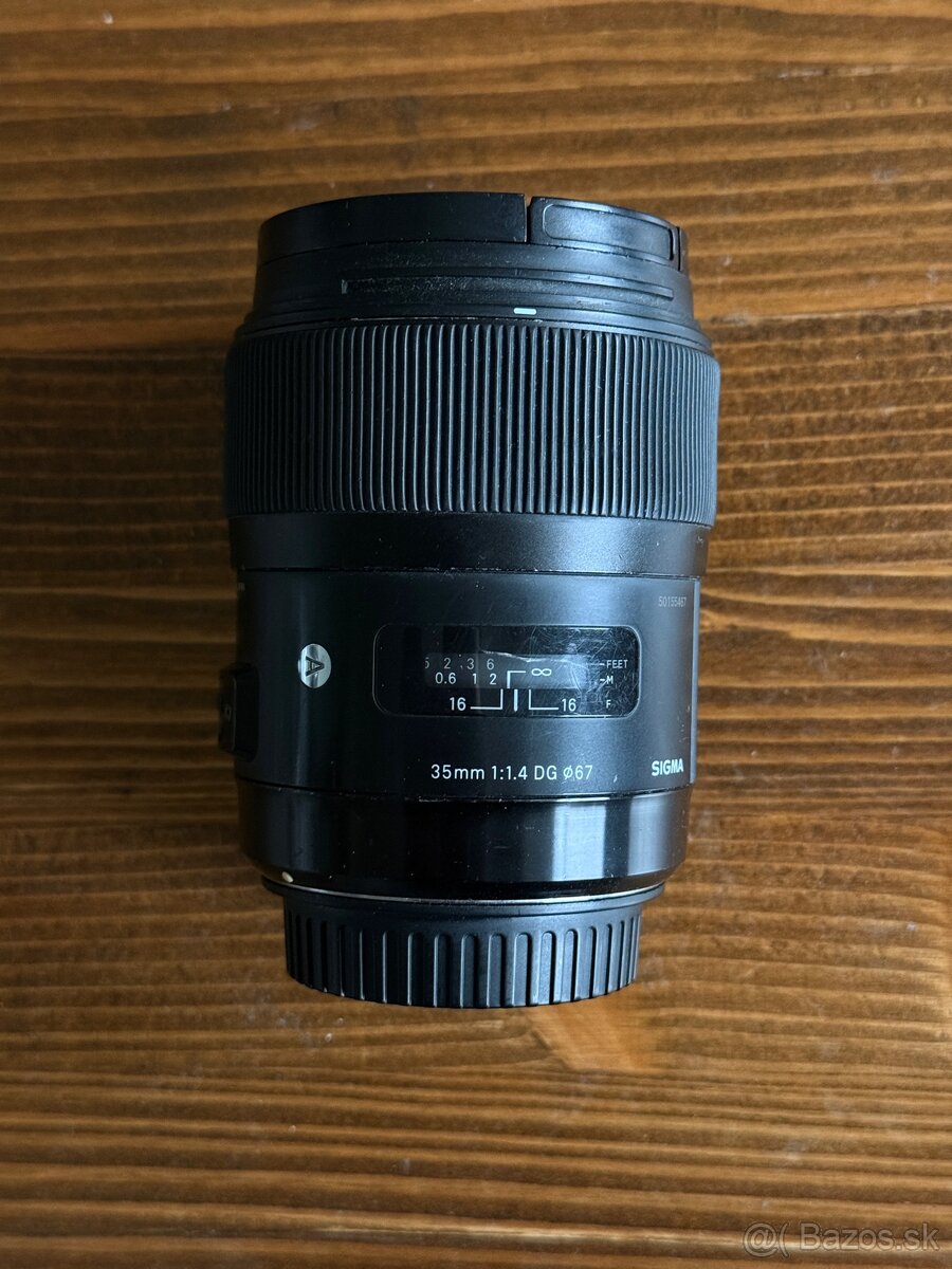 Sigma art 35 1.4 canom - 2