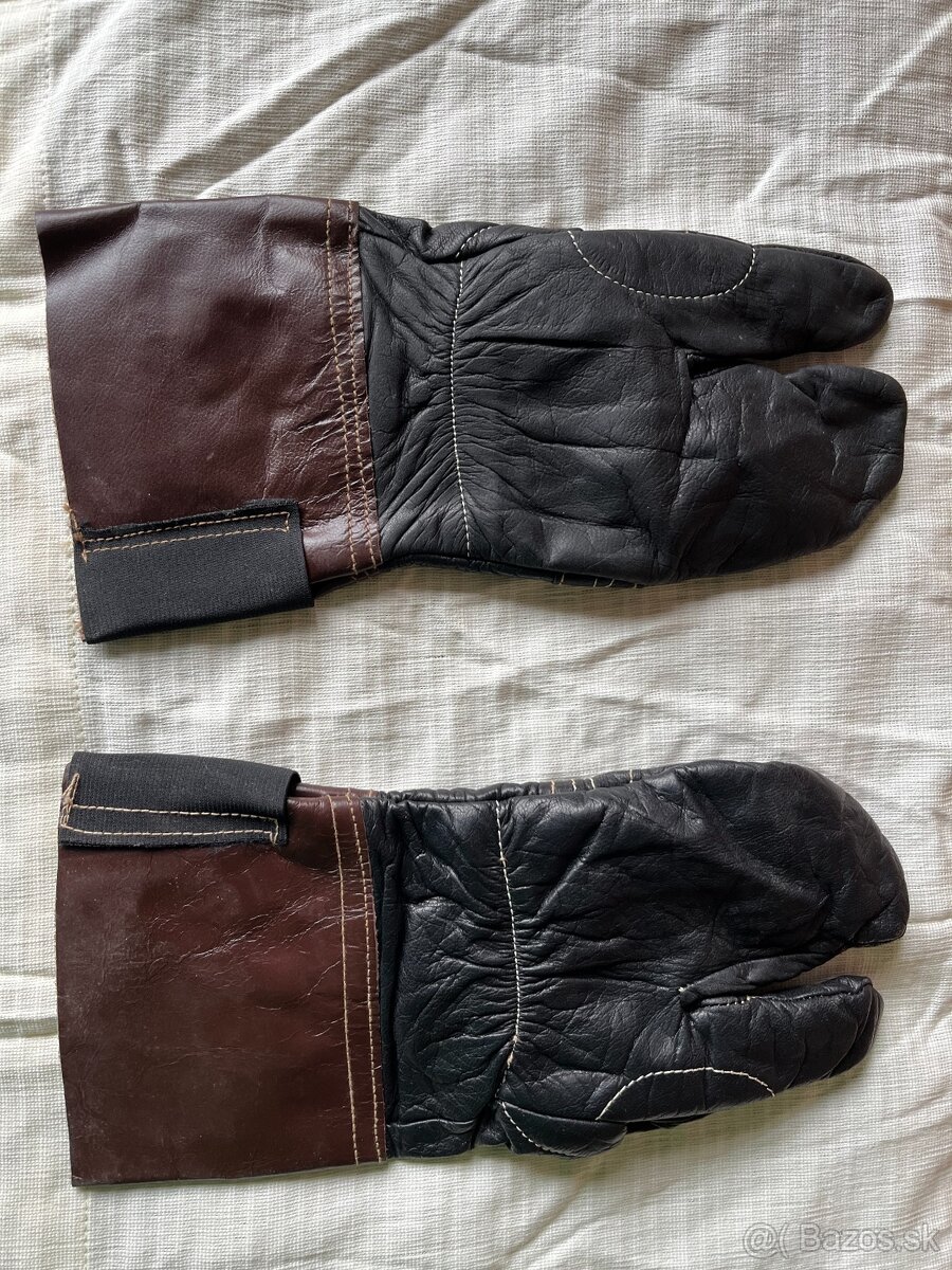 Kožené retro rukavice - 2