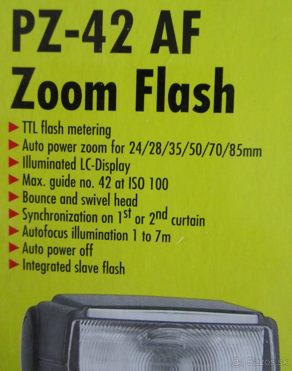 Canon Blesk-Soligor PZ 42 AF -Nový - 2