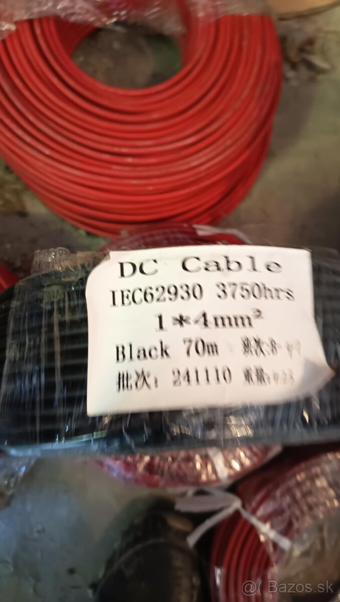 Solárny fotovoltaický kábel - 2