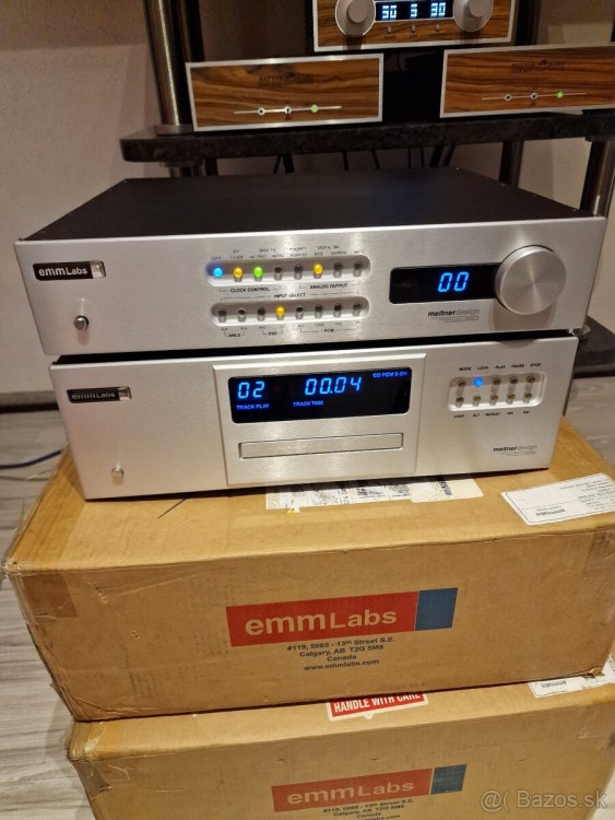 SACD/CD prehravač EMM-Labs CDSD a DCC2e SE - 2