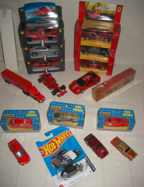 17x modely shell auticka ferrari / anglicaky / kamiony - 2