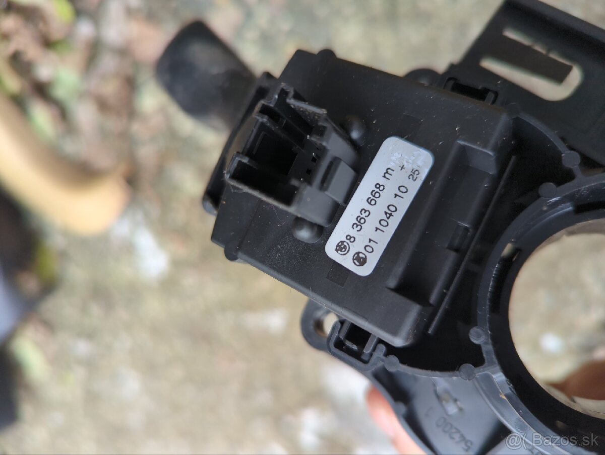 BMW E39 a iné páky pod volantom + šnek, krúžok - 2