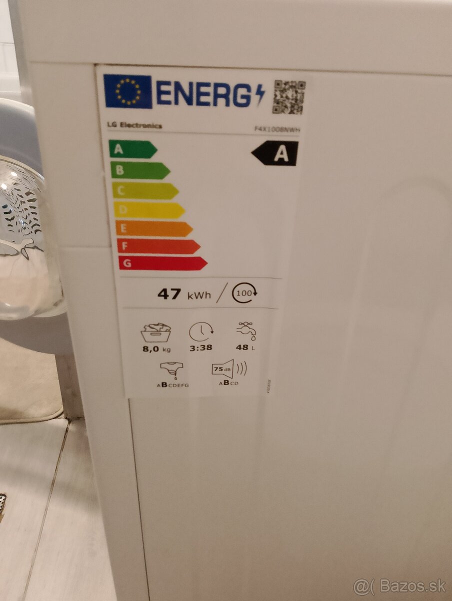 Práčka LG Diagnosis thinQ Smart 8kg - 2