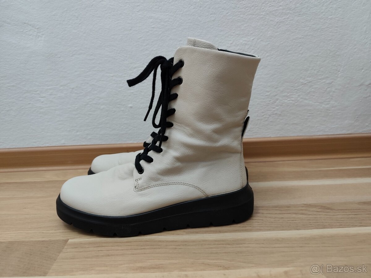 Ecco 41 - dámske celokožené čižmy - 2