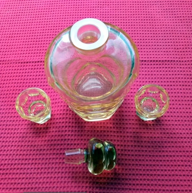 Sklenená karafa Moser Art Deco - 2