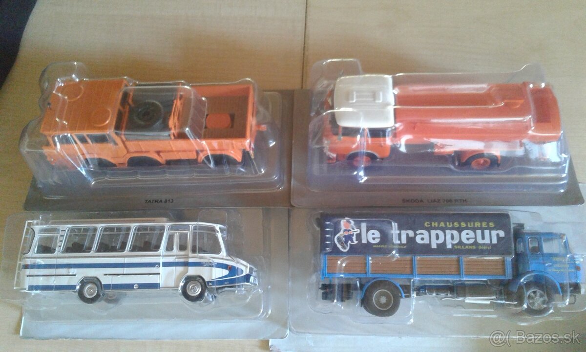 Zberateľské modely nákladných áut N2,N3. - 2