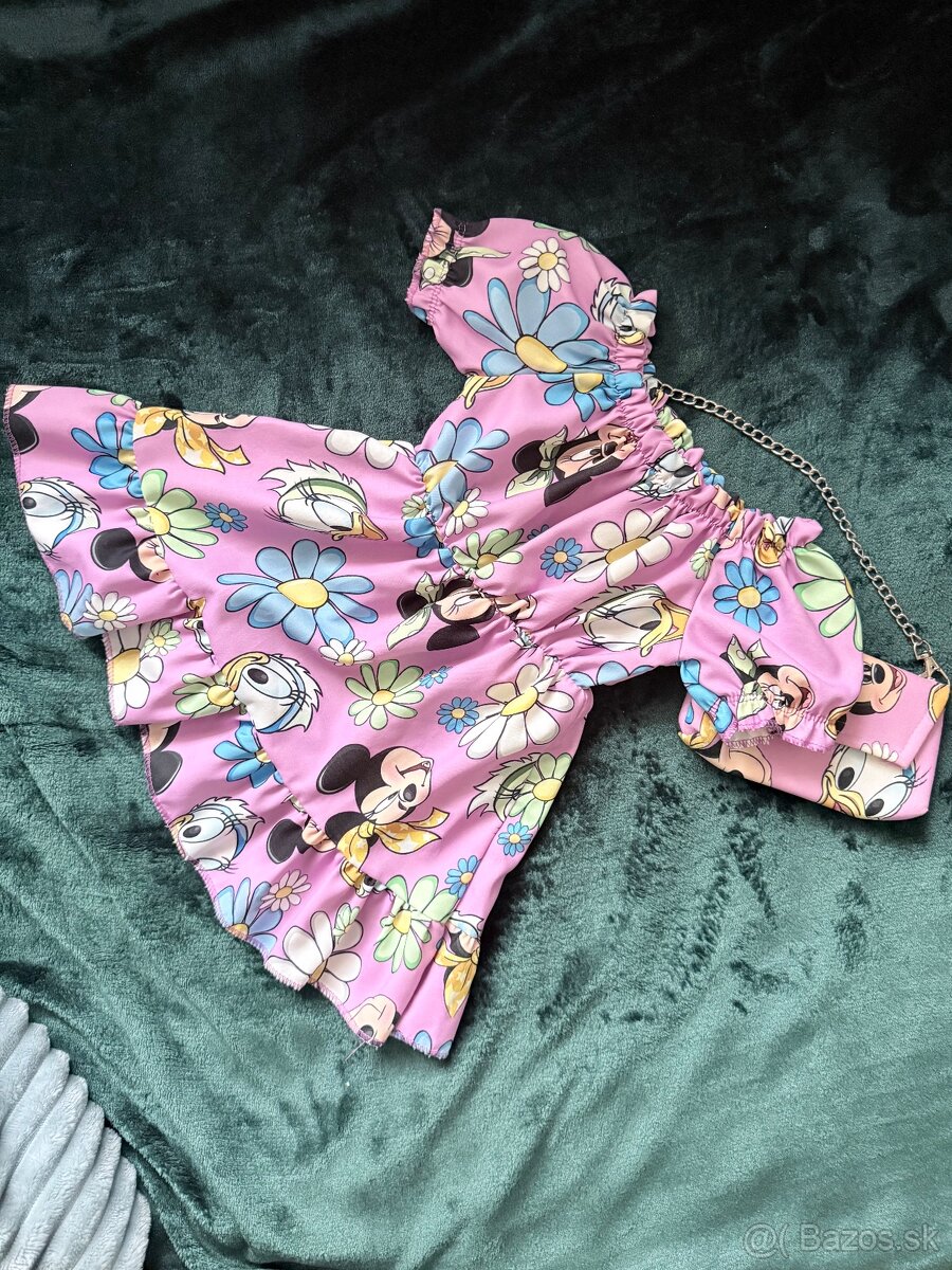Šatočky Minie Mouse s kabelkou - 2
