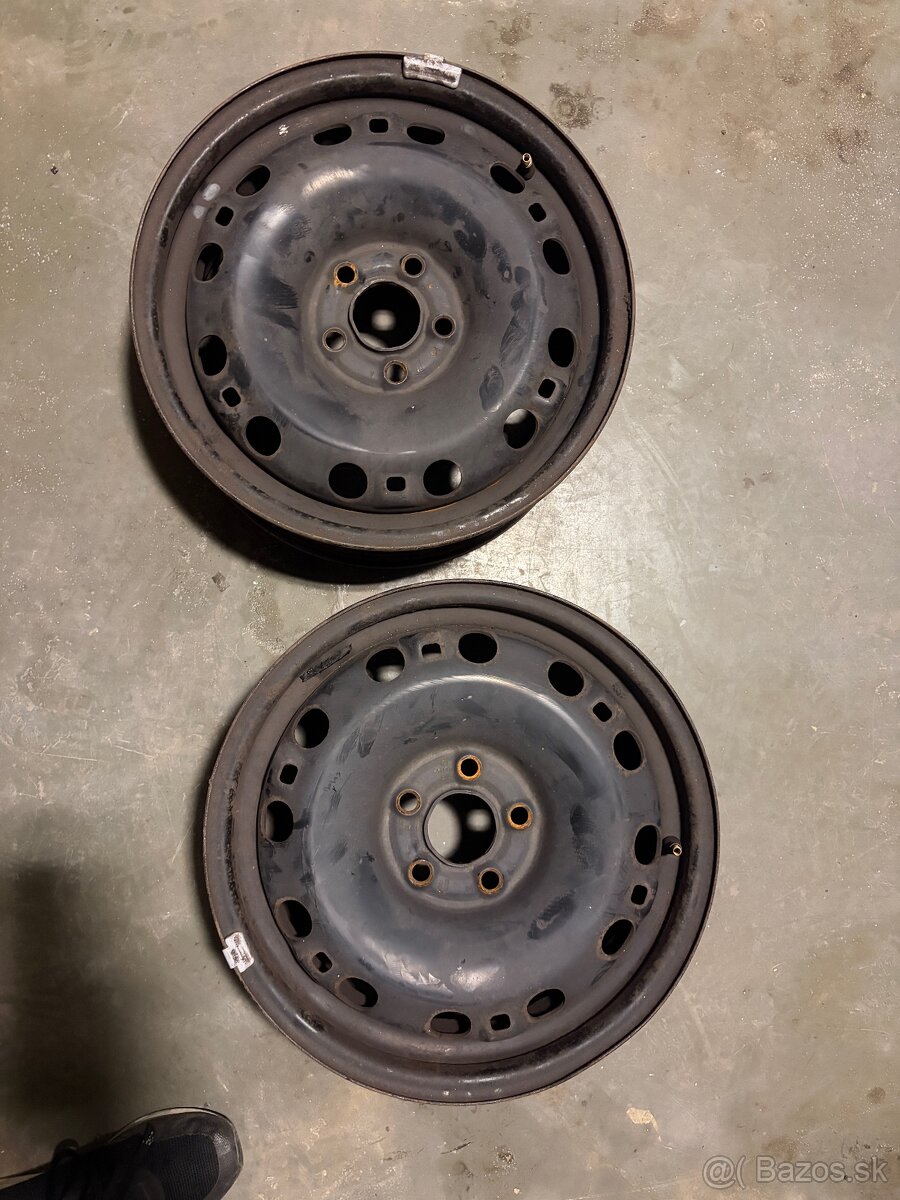 Plechové disky R15 5x100 - 2