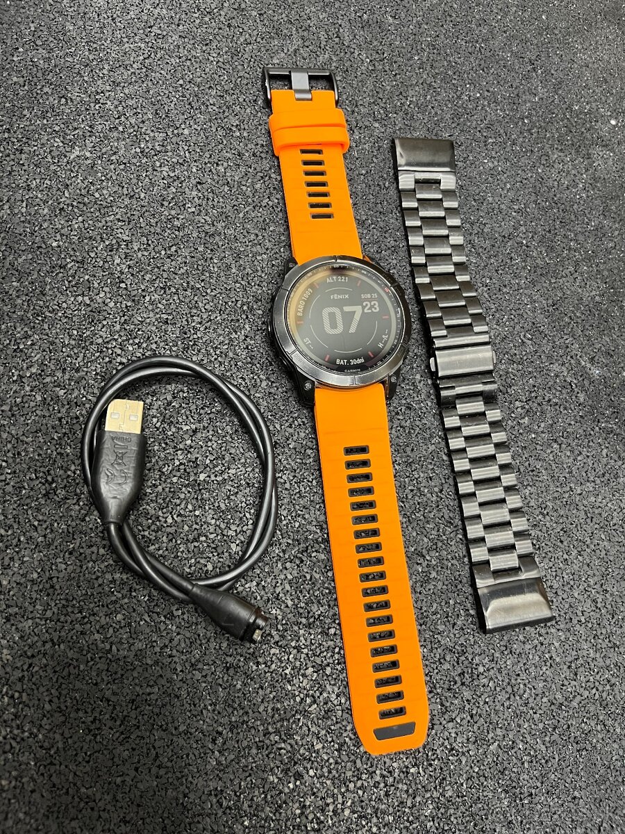 Garmin fénix 7x sapphire solar - 2