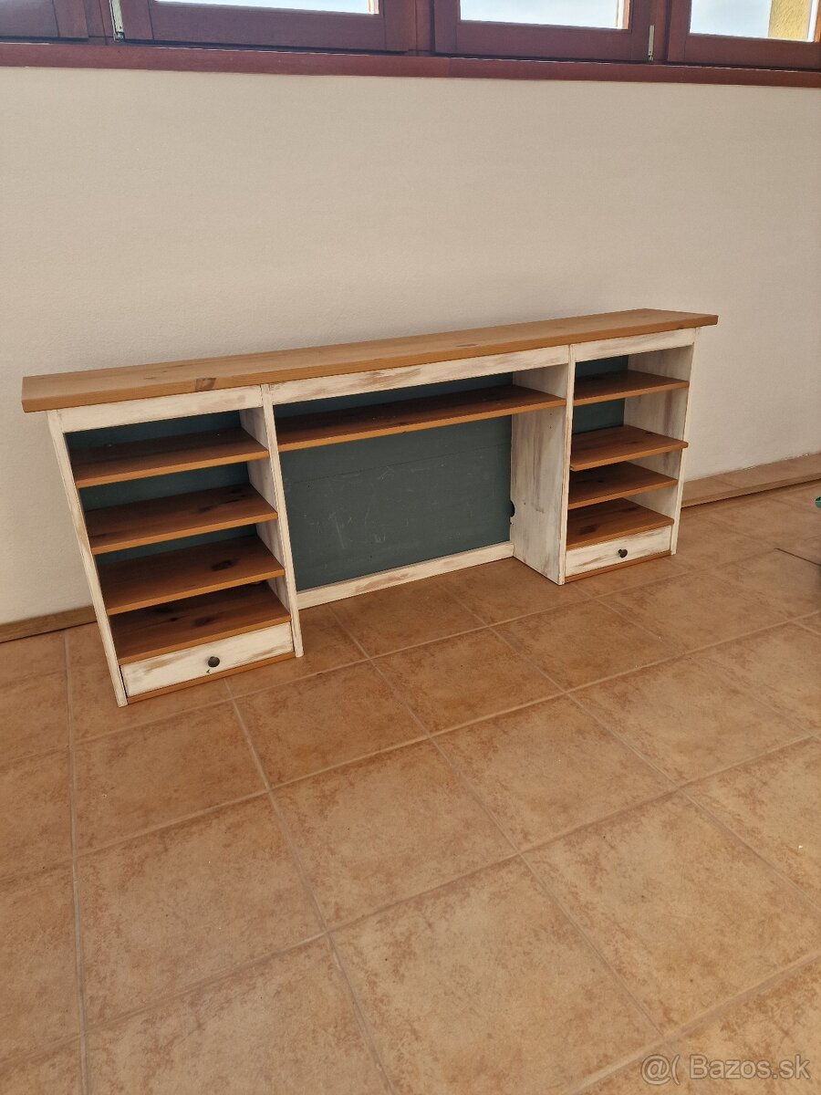 Nadstavec na písací stôl HEMNES - 2