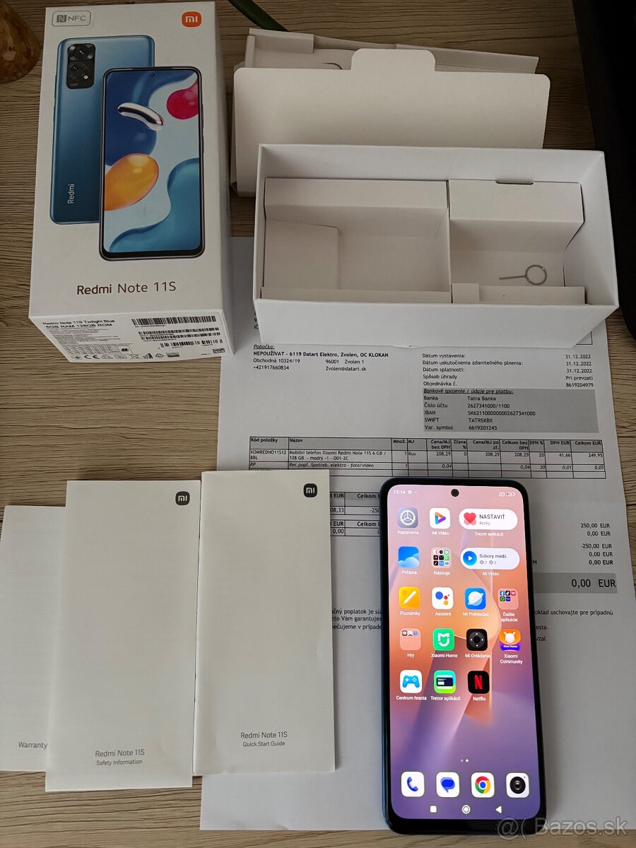 Predám Xiaomi Redmi Note 11S 6GB/128GB - 2