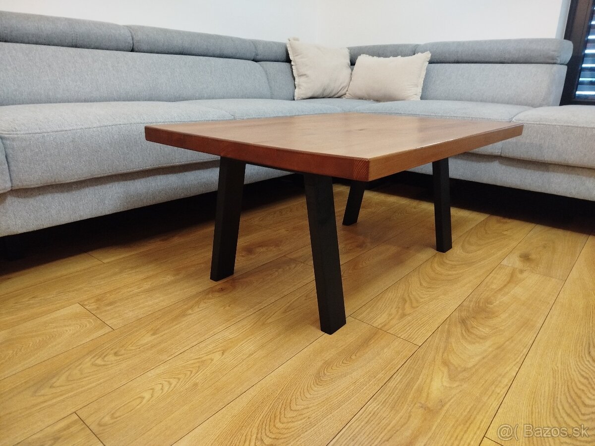 Stolové kovové podnože čierne 2 ks, 30/45×40 cm - 2