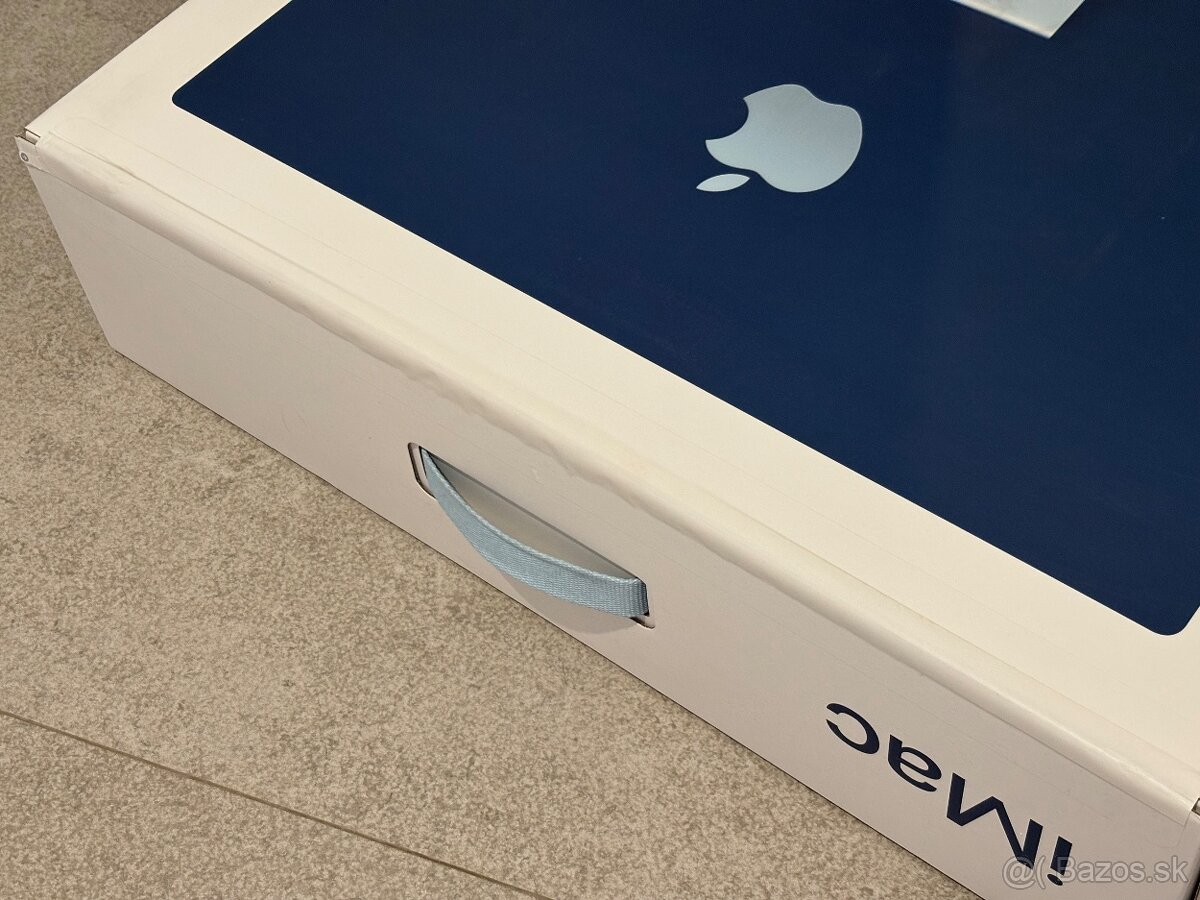 Nový iMac 24 M3 8GB / 256GB Blue / Záruka - 2