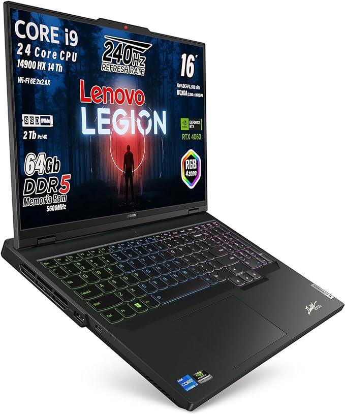LENOVO Legion 5 16":i7 14650HX,16GB,SSD 512GB,RTX4070 8GB - 2
