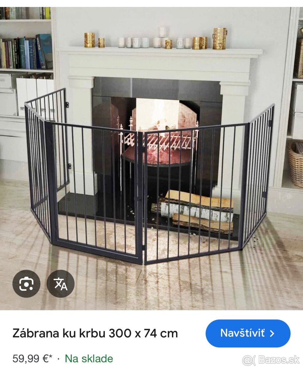 Zábrana ku krbu - 2