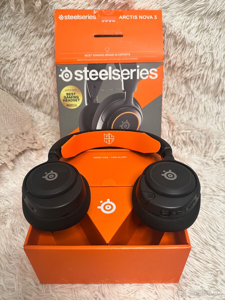 SteelSeries Arctis Nova 3- herné / hráčske slúchadlá - 2