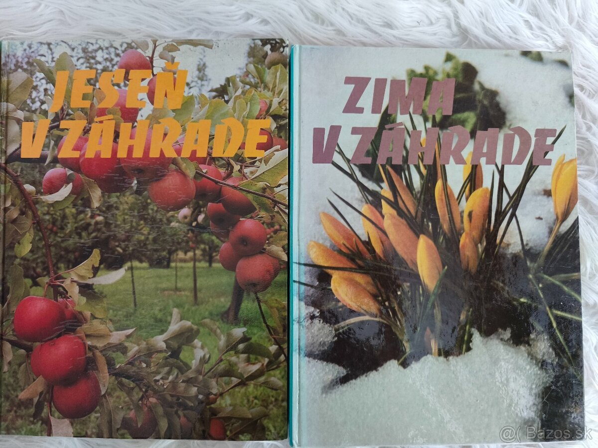 Sada kníh Jar, leto,jeseň, zima v záhrade - 2