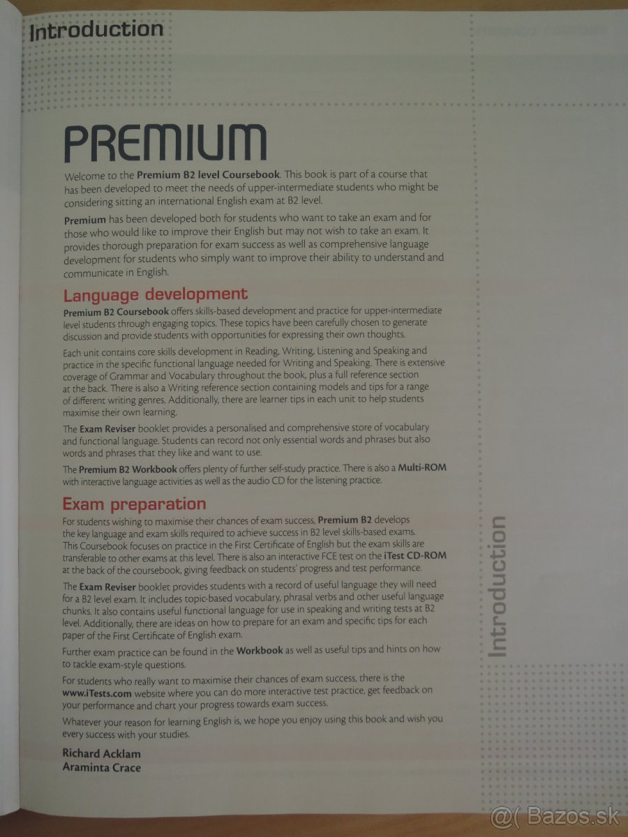 Premium B2 Level Coursebook - Exam Reviser, Acklam - 2