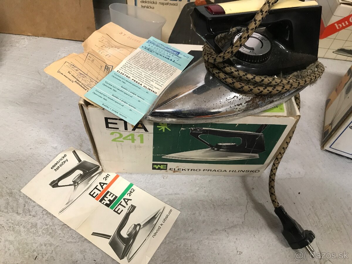 žehličky zo socializmu - 2