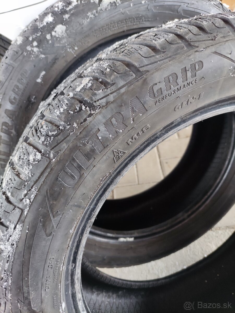 Zimné pneumatiky Goodyear 215/55 r17 - 2