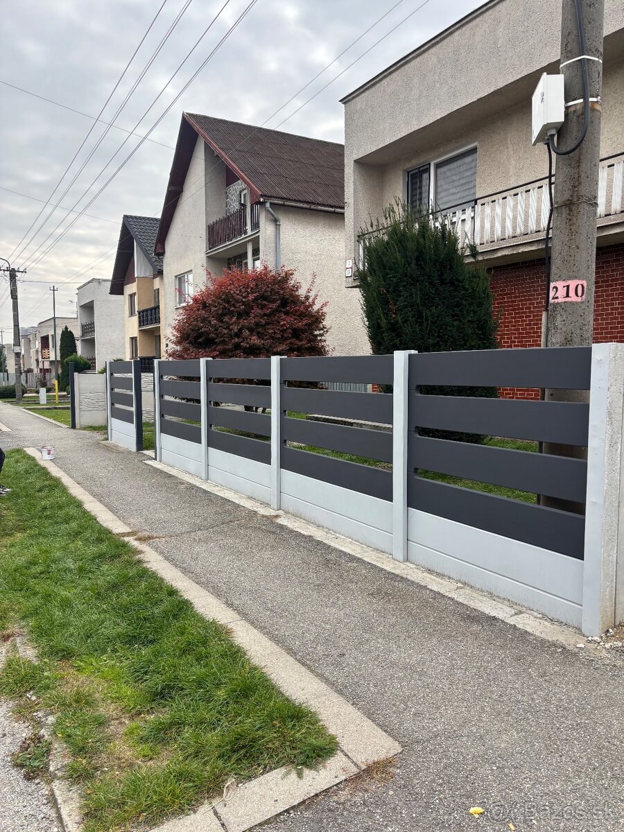 Betónové ploty a 3D ploty - 2