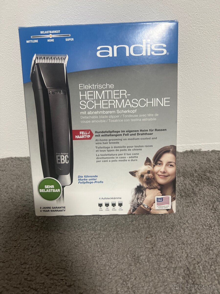 Strihací strojček ANDIS typ MBG-4 10 W - 2