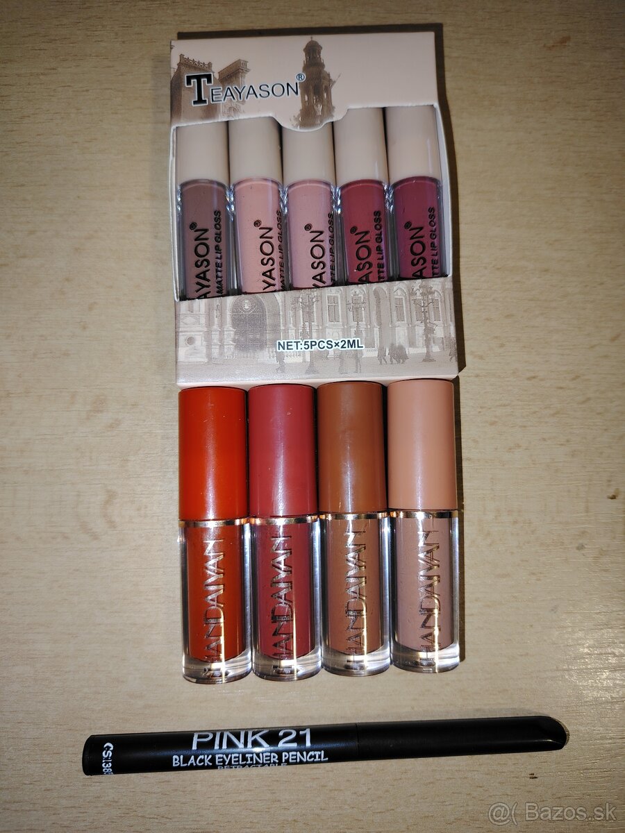 Sada matných rúžov na pery - 2