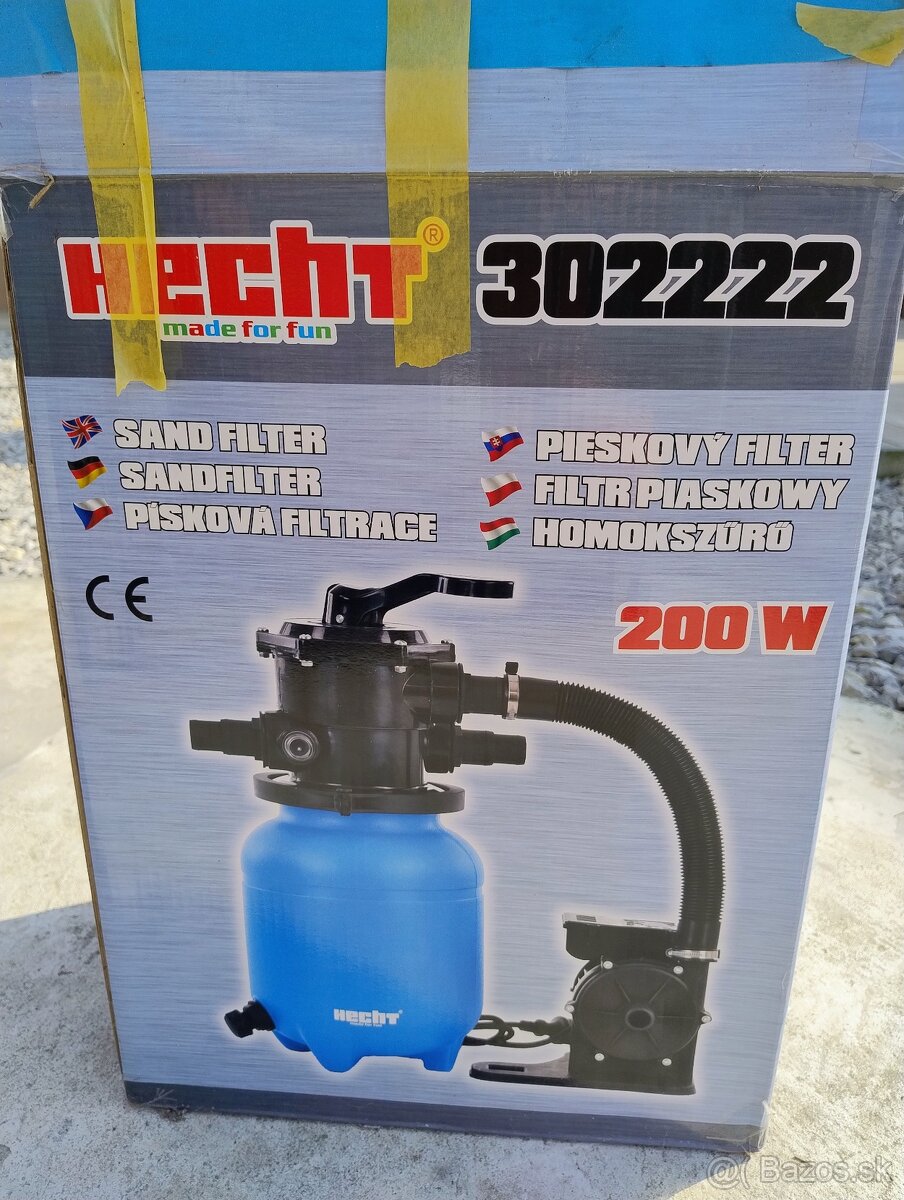 Piesková filtrácia Hecht - 2