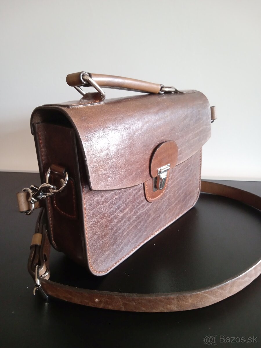 Kožená kabelka-aktovka - 2