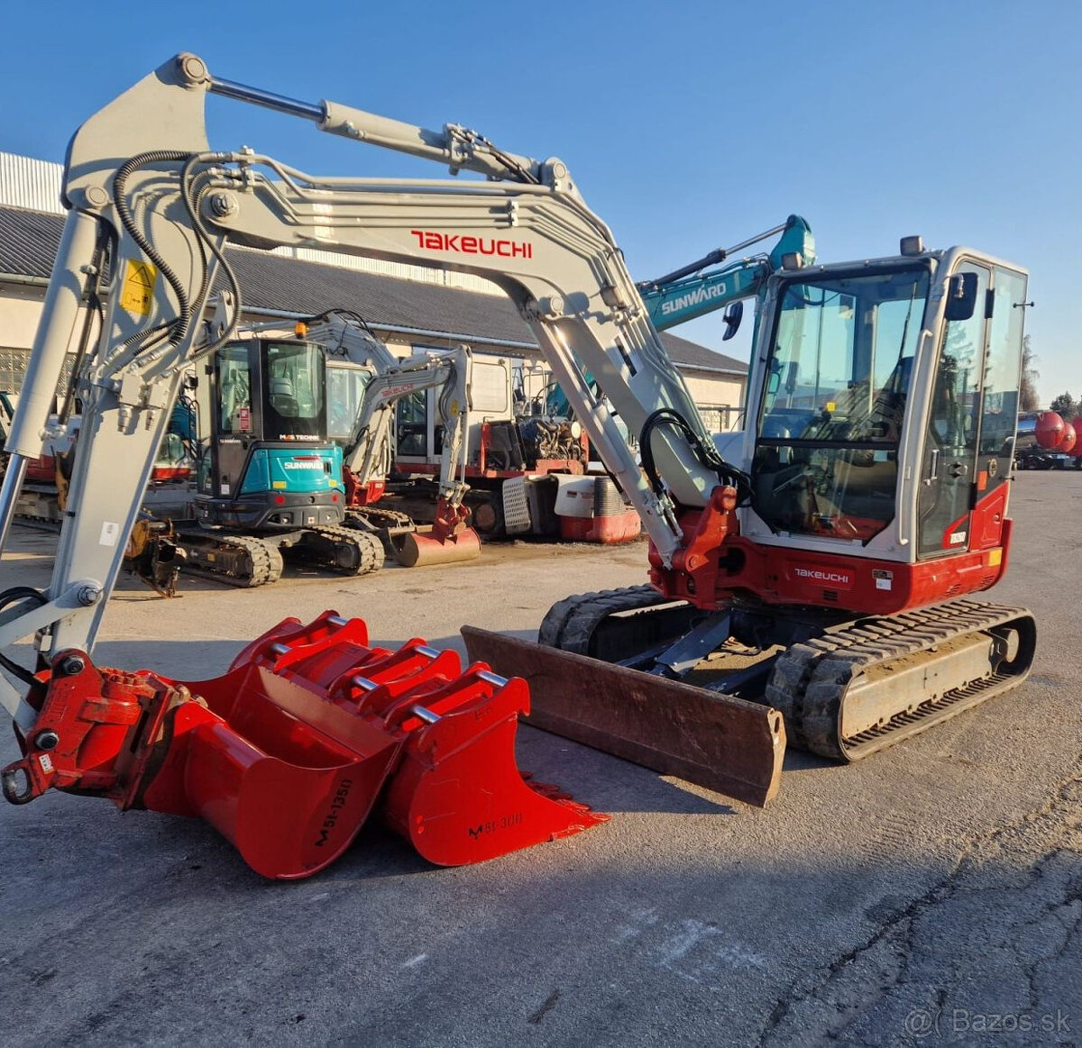 TAKEUCHI TB260 DIESEL + lyžice - 2