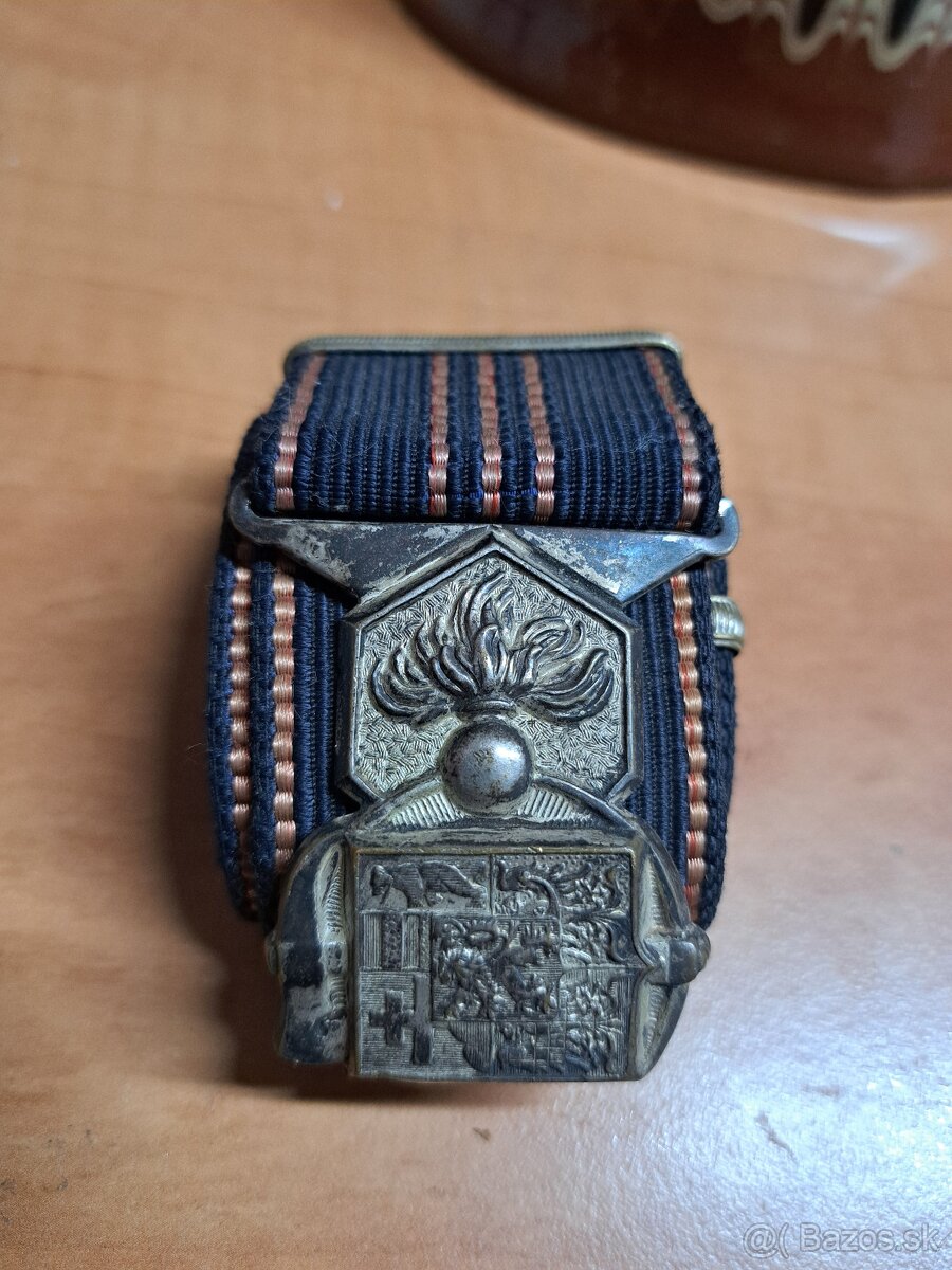 Prvorepublikový hasičský opasok - 2
