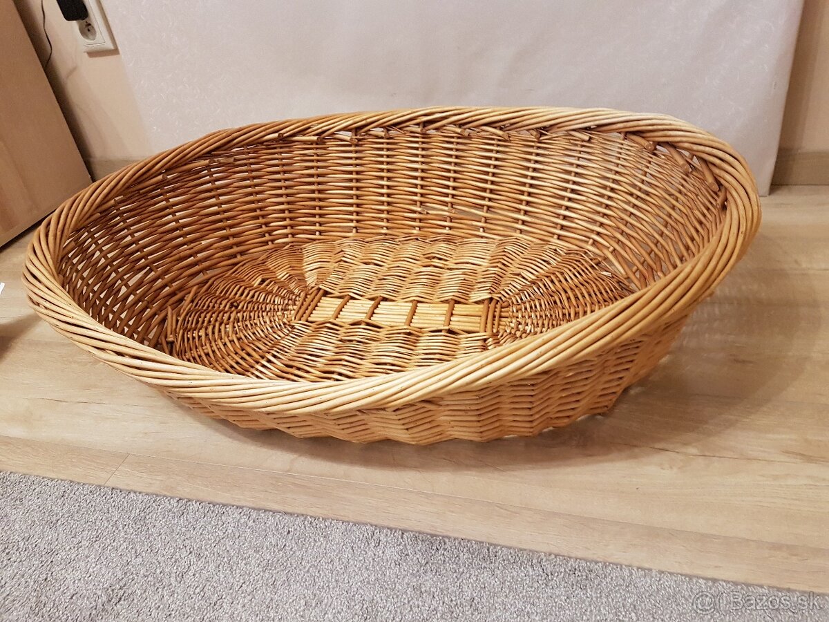 Predám prútenný koš pre psíka - 2