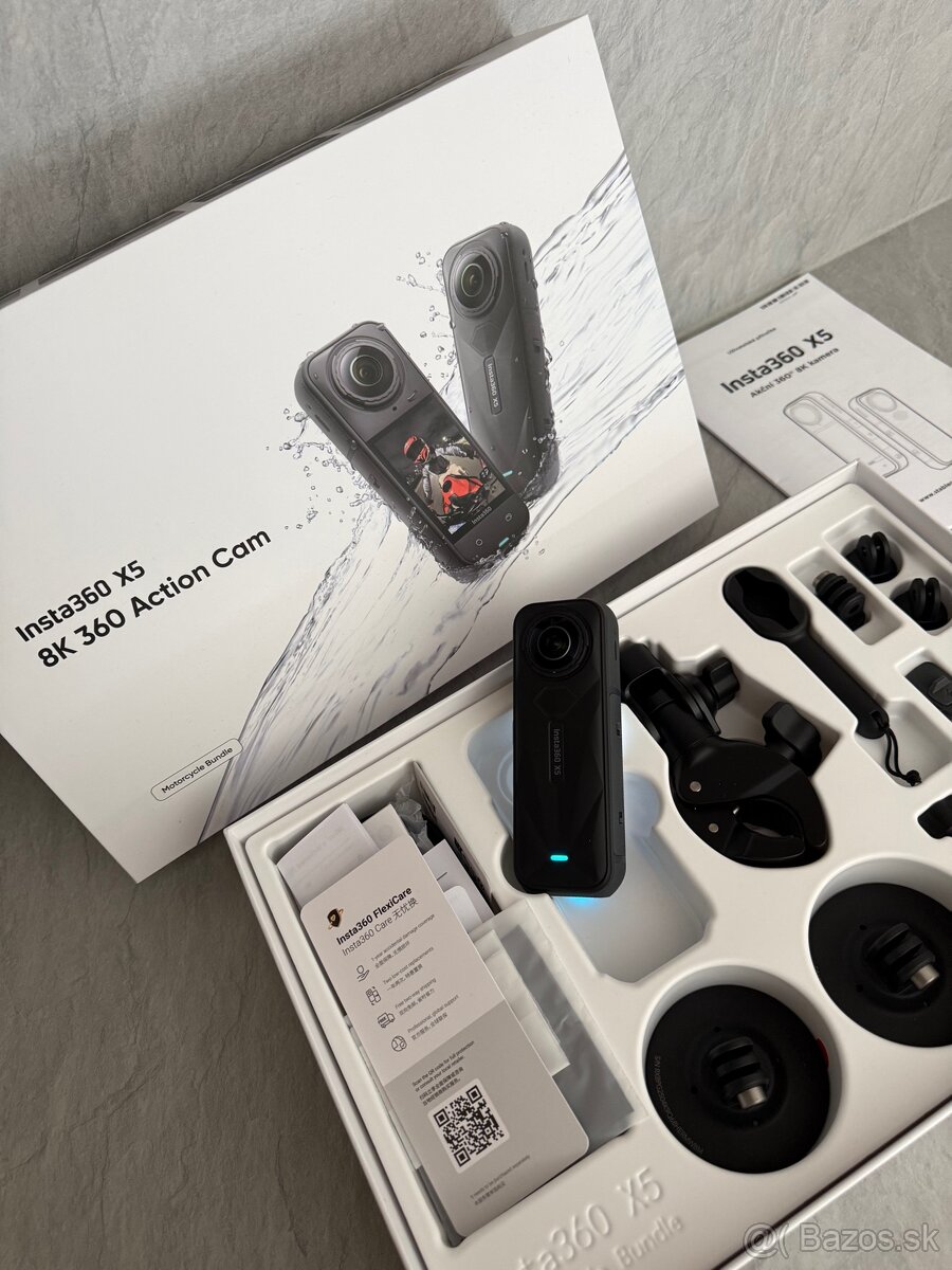 Na predaj Insta 360 X5 8K Action Camera - 2