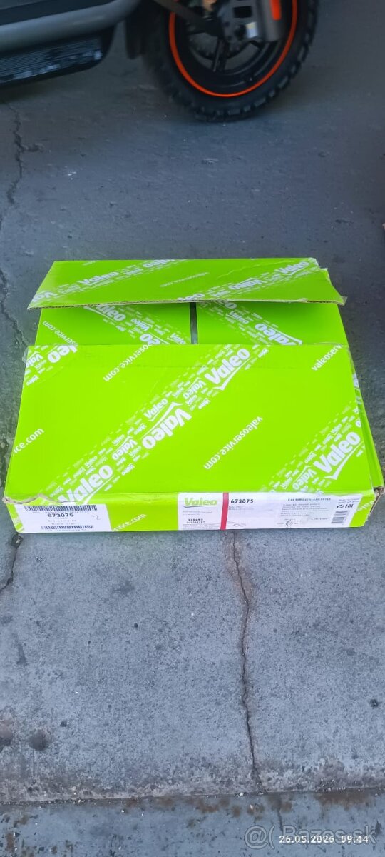 Prebné brzdové kotúče Valeo 673075 - 2