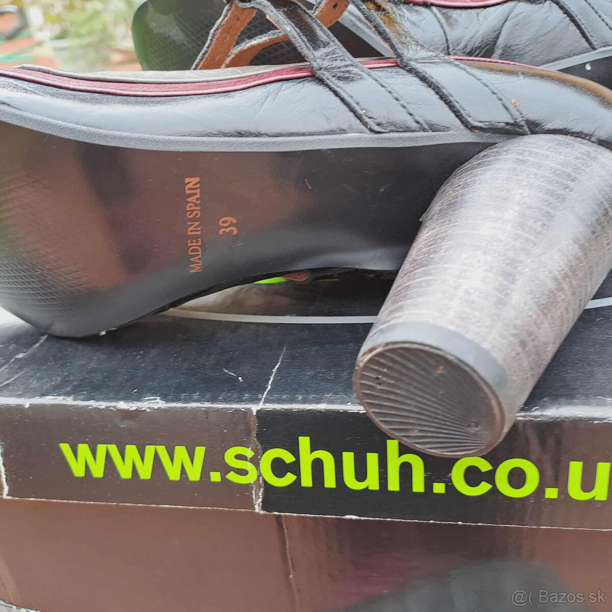 kvalitná , nová , kožená Schuh vychádzková obuv č.39 - 2