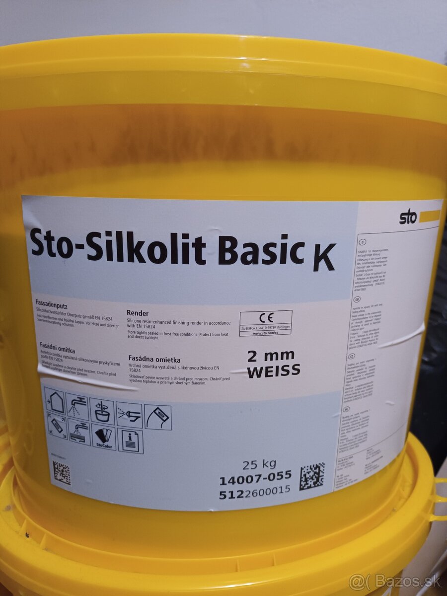 Fasadna omietka biela - 2