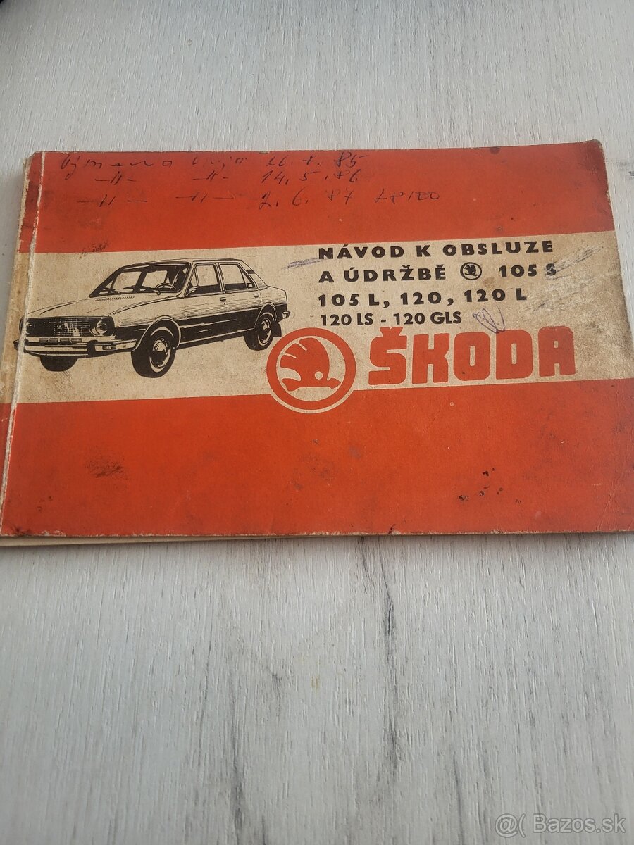 Škoda návod k obsluze a údržbě.105L,120,120L - 2