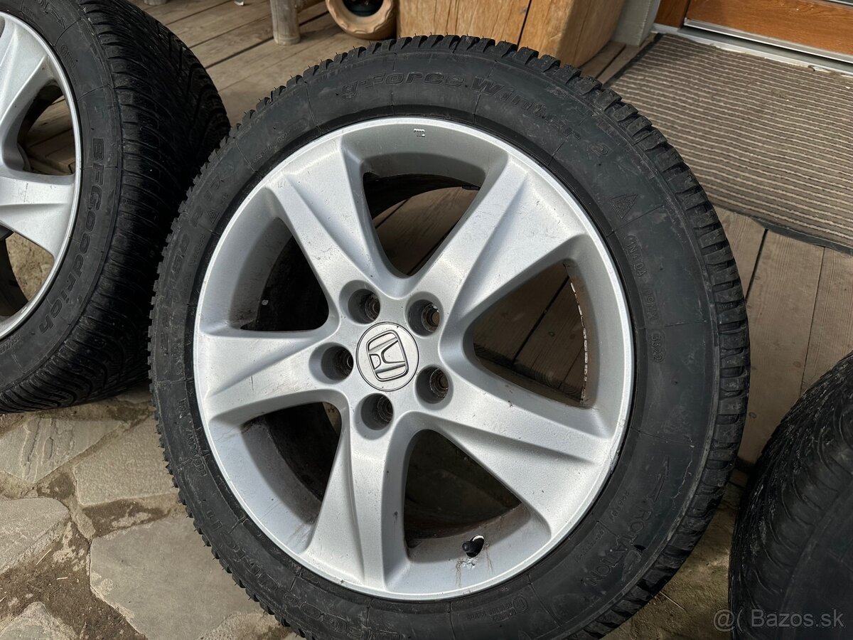 ALU Disky 5x114,3 r18 Zimne pneu 225/50 - 2