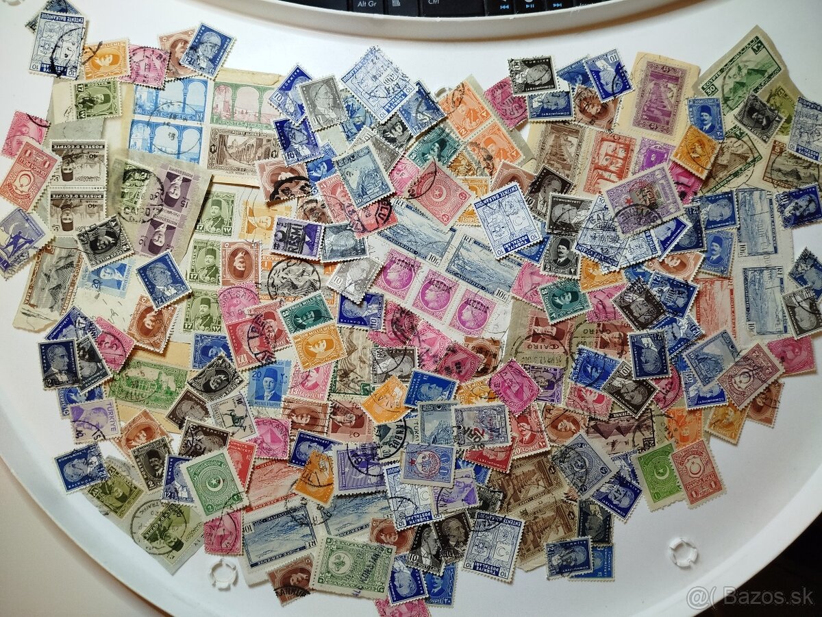 Egypt, Alžírsko, Turecko - mix známok - 2