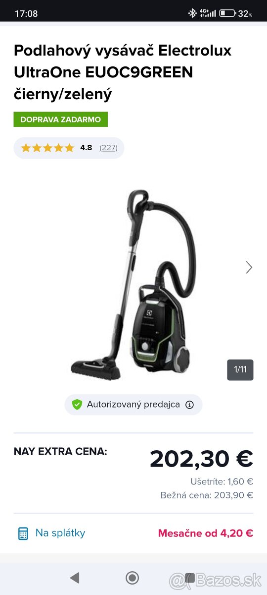 Electrolux UltraOne EUOC9GREEN - 2