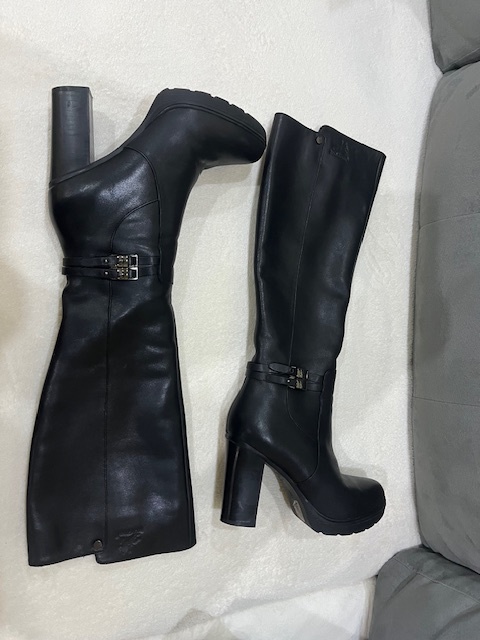 Dámske čižmy - pravá koža - 2