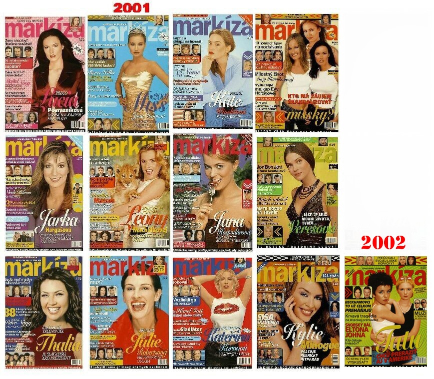 Kúpim časopisy MARKÍZA - 2