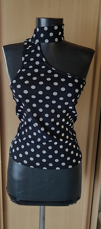 bodkovaný top S - 2