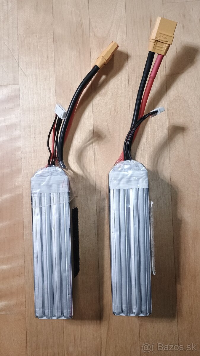 Baterky Lipol 4s 5000 mAh, 40/80C - 2