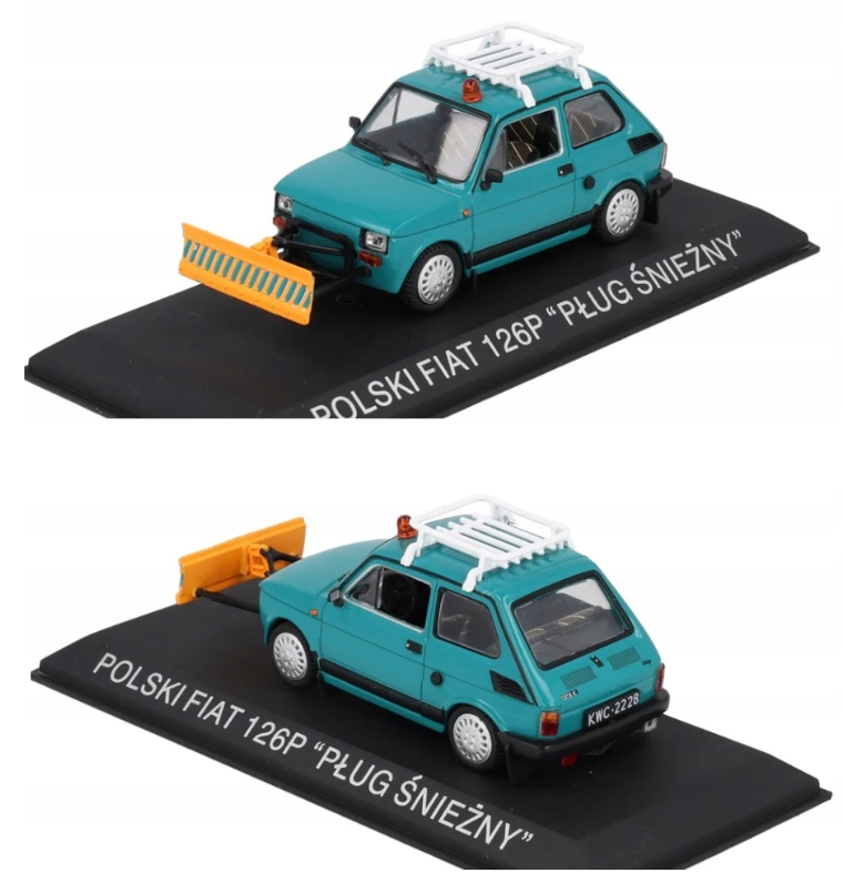Fiat 126 pluh 1:43 - 2