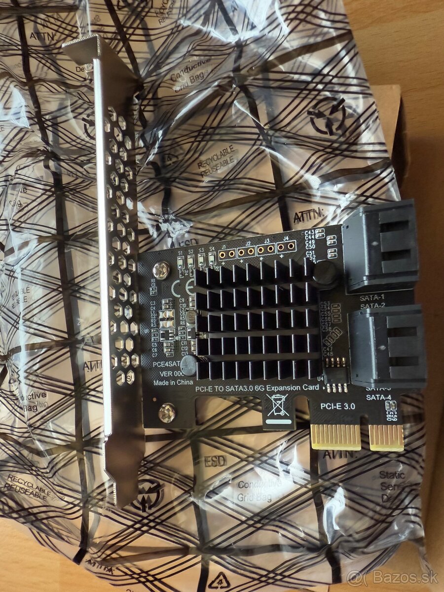 SATA rozširujúca PCI-E karta - 2