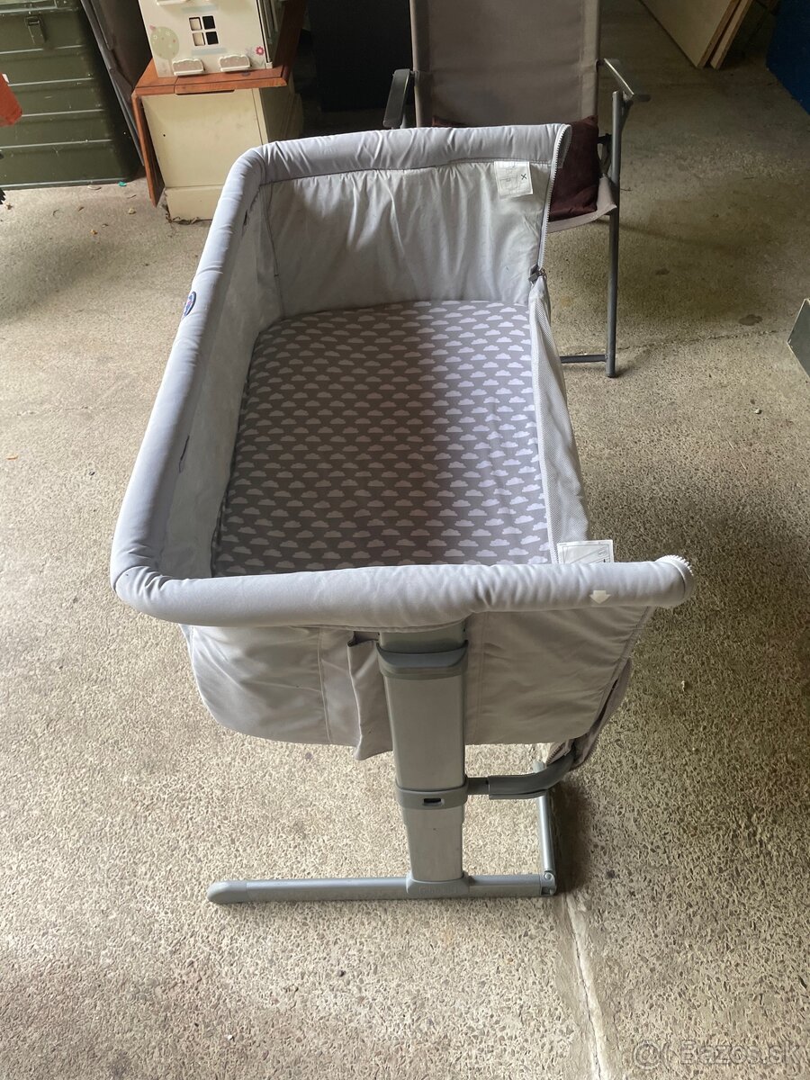 CHICCO Postieľka Next2Me Magic Evo Dark Grey - 2